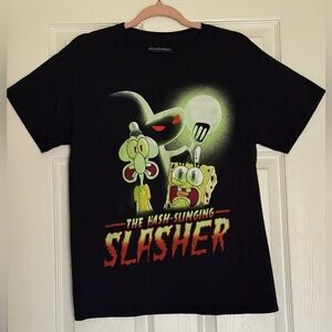 Bundle of 2 - Nickelodeon Black SpongeBob Graphic Tees